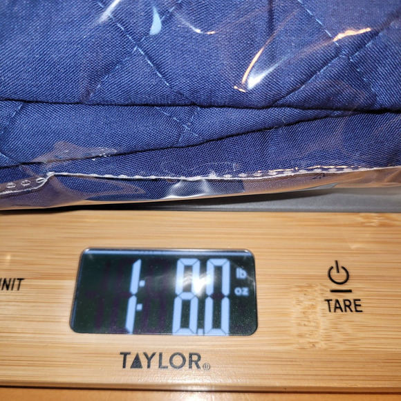 Passage Quilted Jacket Large Blue Floral Reversible Full Zip Cottagecore Boho - Picture 14 of 14